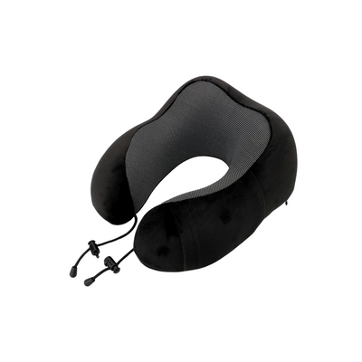 Ergonomisk Resepute i Memory Foam – Nakkepute for Maksimal Komfort Under Reisen – Svart