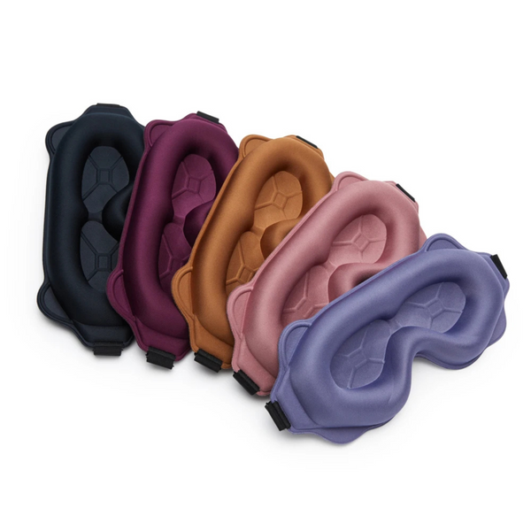 3D Sovmask i Memory Foam – Ljusblockerande, Bekväm & Reseklar Ögonmask för Sömn & Avslappning