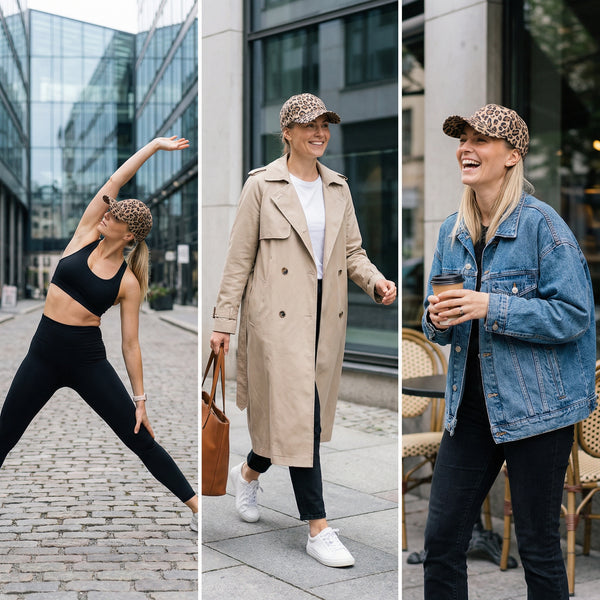 Leopardcaps for Stilfull Solbeskyttelse