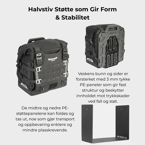 Hurtigutløsende Sidebag 35L