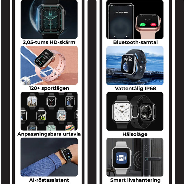 HD Smartklocka för Android & iOS