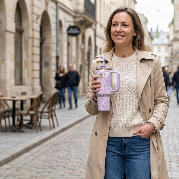 Elegant Termos med Handtag – Temperaturbevarande Design i Premiumkvalitet