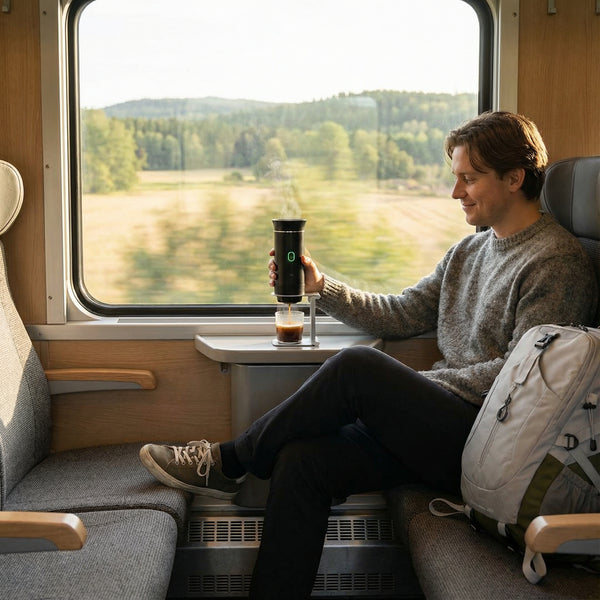 Trådløs Elektrisk Portabel Espressomaskin – 3-i-1 Kapsel- & Kaffepulverbrygger