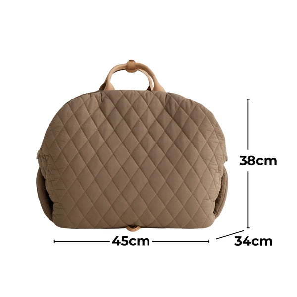 Hundväska & Hundbädd i Ett – En Trygg & Bekväm Reseplats för Din Hund